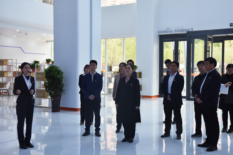 市委常委、组织部长赵晔在盐湖区北城街道党群服务中心调研城市基层党建及人才工作